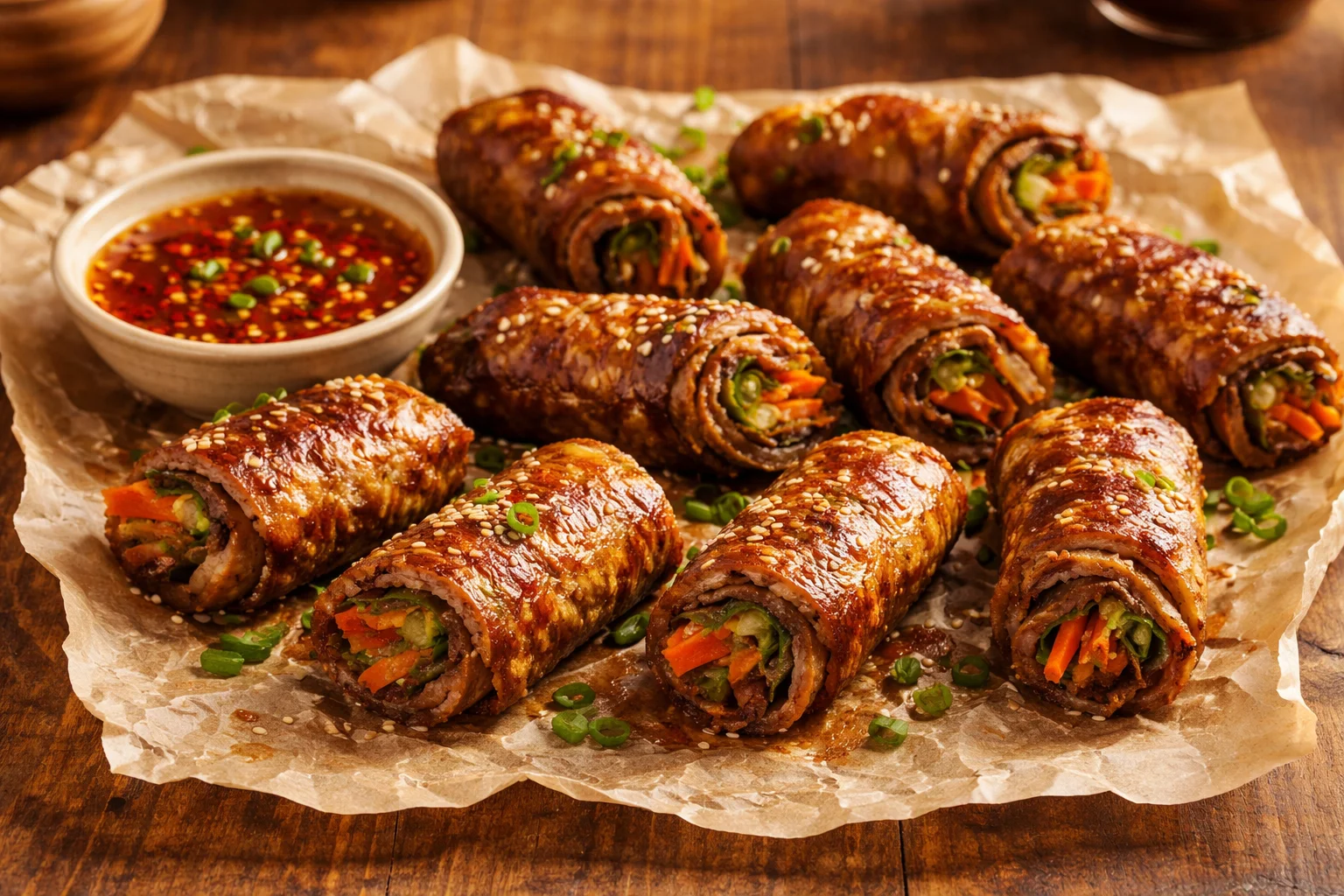 beef rolls cranberries walnuts